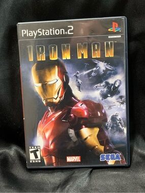 IRON MAN Marvel PS2 Video Game Rated T EUC